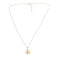 thumbnail image 1 of 925 Silver Sunflower Pendant Necklace, Elegant and Shiny Chain for Women, 1 of 1