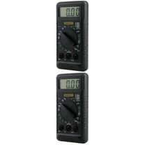 2 PCS Digital Ohm Meter and Battery Capacity Tester Electronic Measuring Instrument for Accurate Electrical Testing