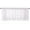 White, variant on Meitianfacai Woven Textured Valance Curtains for Bathroom Water Repellent Window Covering Short Lace Kitchen Curtain,51.18x16.14in