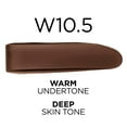 thumbnail image 4 of L'Oreal Paris True Match Cream Foundation Makeup, W10.5 Warm Deep, 1 fl oz, 4 of 10