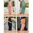 thumbnail image 5 of Ekouaer Women's Sleeveless Maternity Dress Halter Neck Baby Shower Dresses for Pregnant Photoshoot, 5 of 7