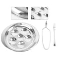 thumbnail image 1 of PTOOTP 1Jgo Para Caracoles De Acero Inoxidable Para Cocina Y Restaurante En Color Plata, 1 of 8