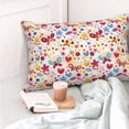 thumbnail image 5 of Kdxio Cotton Pillow Cases 20"x30" Pillowcases,Soft and Breathable Bedroom Pillow Cases-Cute Butterfly Flowers, 5 of 8