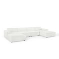 thumbnail image 3 of Modway Restore 6-Piece Sectional Sofa in White, 3 of 11
