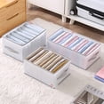 thumbnail image 4 of Boîte de Rangement avec Poignée Compartiment à Roulement Solide Empilable Boîte Organisatrice Anti-Humidité pour la Maison, 4 of 7