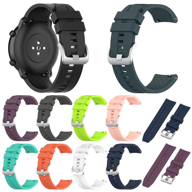 Gwong Electrónica Correa de muñeca de reloj de reloj de silicona de reemplazo para Amazfit GTR 47mm