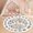 Color 4, variant on Washable Non Slip 3ft Round Rug, Whimsical Circular Butterfly Floral Pastel Colors Circle Area Rugs with Tassels Carpet for Nursery Bedroom Living Room Playroom Tent Rug Tent Castle