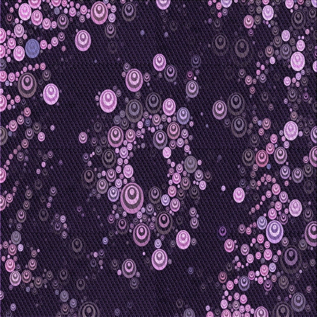 Ahgly Company Machine Washable Indoor Square Transitional Purple Violet Purple Area Rugs, 7' Square