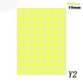 thumbnail image 1 of Craft DIY Mix Color Round Gift Tags Coloured Dot Paper Sticker Stickers Adhesive Label Sealing Label 19MM  YELLOW, 1 of 8