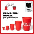 thumbnail image 2 of Size Up Flip Cup by Buzzed, 2 of 8