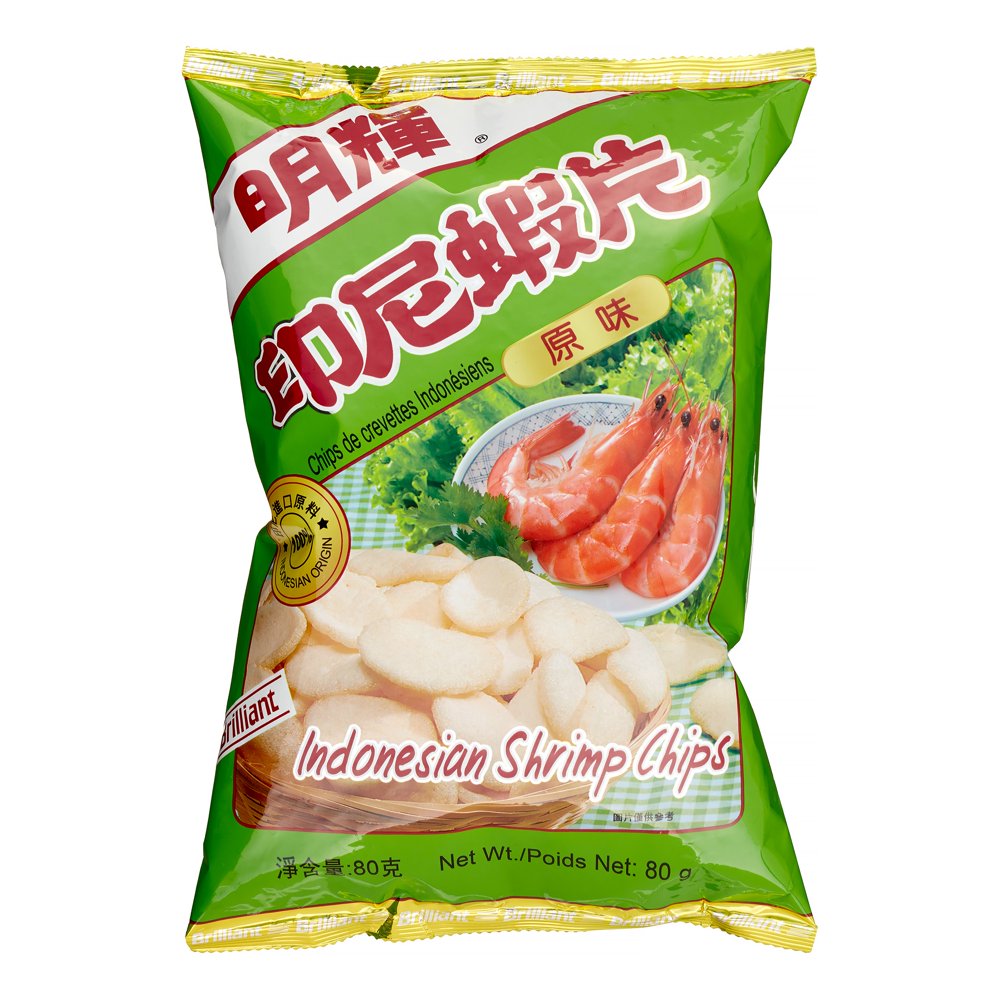 Brillant Shrimp Chips, Original, 2.8 Oz