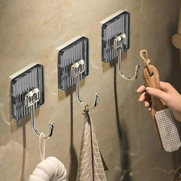 Non-marking No-hole Hooks Strong Adhesive Glue Hooks Style Household Thickened Hooks Bedroom Bathroom Coat Hooks