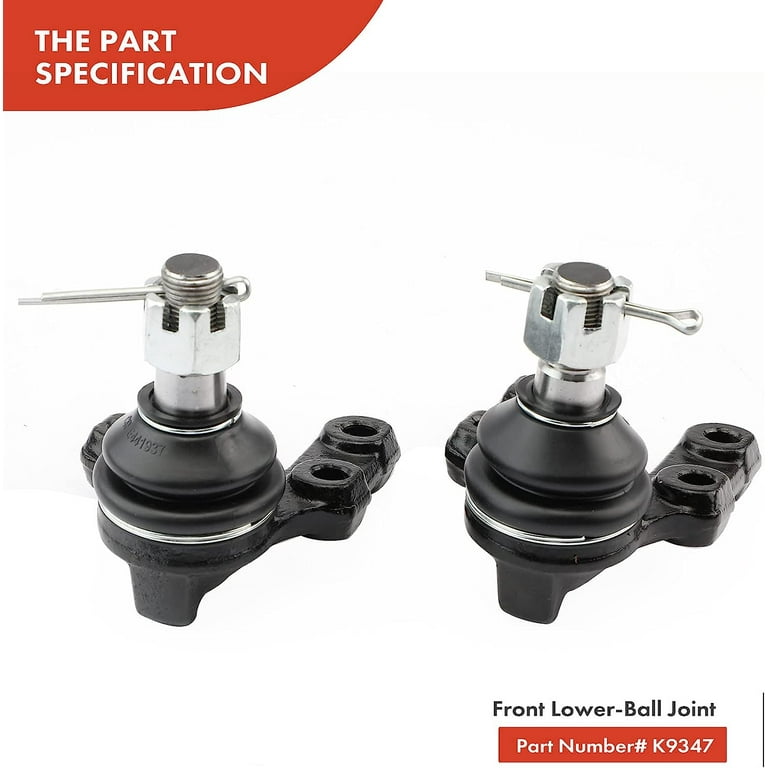 A-Premium Set of 4, Front Lower & Upper Ball Joints Kit