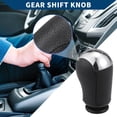 thumbnail image 3 of Pomo de cambio de marcha de 6 velocidades Unique Bargains para Ford-Focus 05-12, plástico negro, 3 of 6