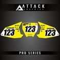 thumbnail image 2 of Attack Graphics Pro Series Number Plate Backgrounds for Husqvarna TC 65 2023, 2 of 4