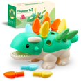 thumbnail image 1 of Juego de dinosaurios Montessori Toys Sibalohan para niños de 1 a 4 años, 1 of 6