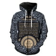 thumbnail image 1 of Sudadera con capucha y cremallera para hombre, estilo europeo y americano, con estampado 3D, de gran tamaño, unisex, divertida, informal, estilo hip hop., 1 of 6