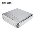 thumbnail image 3 of Radiator Insulation Foil 5m X 60cm Double Sided Aluminum Foil Insulation Sheet Radiator Heat Reflector Back Foil Heat Reflective, 3 of 6