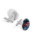 thumbnail image 3 of Sea Horse Formal Attire Stainless Steel Cufflink Set for Men - Ideal for Suits and Dress Shirts, 3 of 6