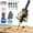 Gold, variant on 2&4 Flute Adjustable Counterbore with Depth Stop High Speed Steel Countersink Drill Bit for Wood Metal Plastic