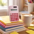 thumbnail image 6 of Cute Calculator, Basic Standard Calculators Small Digital Desktop Calculator ,Four Function Calculator for Teachers Students Basics Office, Small Handheld Calculators, Smart Calculator Pocket Size, 6 of 7