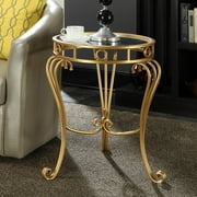 Convenience Concepts Gold Coast Julia Decorative Mirrored End Table
