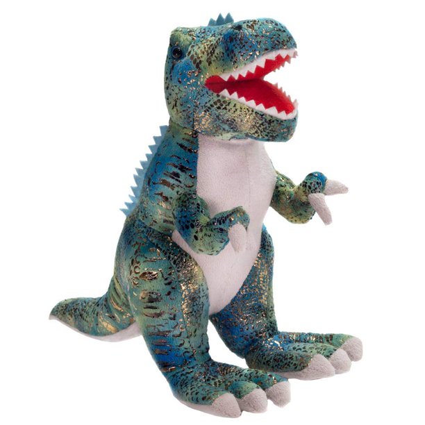 Fiesta Toys Glitter T Rex Tyrannosaurus Dinosaur 19" Plush Stuffed