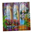 thumbnail image 4 of Rideau d'Eau Rideau de Douche Rideau de Bain Séparateur de Pièce Rideaux Décoratifs, 4 of 6
