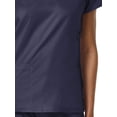 thumbnail image 2 of EON Women's COOLMAX V-Neck Solid Scrub Top, 2 of 2