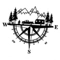 thumbnail image 2 of Zorion Car Sticker Decal Accessories Stylish Funny Decoration for Bus Truck RV Black, 2 of 9
