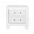 thumbnail image 5 of Bedroom Furniture Set, 5-Piece Queen White Modern with LED | Solid Wood+MDF | Double Dressers, 5 of 5
