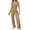 *Khaki, variant on Women's 2 Piece Off Shoulder Lounge Set,Ladies Long Sleeve Top and Pants,Drawstring Tracksuit for Women,Purple,S-3XL