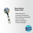 thumbnail image 2 of Dalmatian Dog Pop Art Retractable Reel ID Badge Key Card Name Tag Holder with Clip, 2 of 7