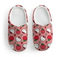 thumbnail image 3 of Kids Slippers Hello Kitty House Slippers Warm Soft Plush Slipper Anti-Slip Winter Fluffy House Shoes for Boys Girls, 3 of 7