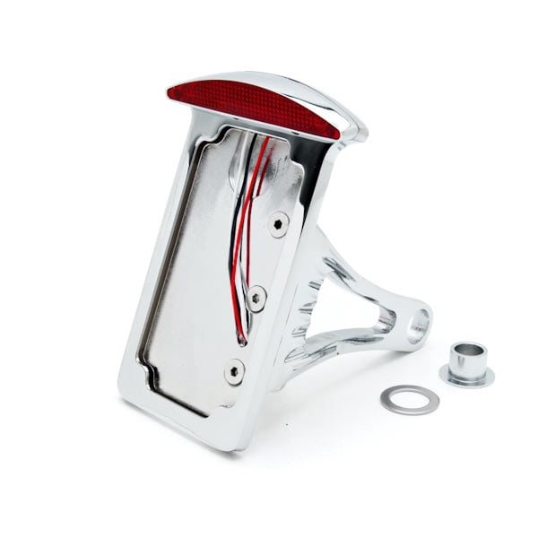 Krator Vertical Axle Mount LED Tail Light & License Plate Holder For Honda VTX 1300 - View #10