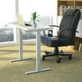 thumbnail image 3 of Gymax Electric Standing Desk Sit to Stand Height Adjustable Dual Motor White, 3 of 10