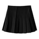 thumbnail image 1 of Faldas plisadas Prolriy para mujer, falda acampanada con cadena en la cintura para mujer, falda plisada a cuadros de cintura alta, faldas para mujer negras XL, 1 of 3