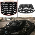 thumbnail image 5 of Rear Window Louver for Hyundai Genesis Coupe 2010-2016 Windshield Cover ABS, 5 of 10