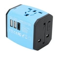 thumbnail image 2 of Universal Power Adapter, Mini Charging Station Dual USB Ports  for Overseas Journey, 2 of 8