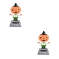 thumbnail image 3 of Matsuzay Decoración de dibujos animados de coche de escritorio de oficina de juguete de muñeca de calabaza de Halloween de baile con energía Solar Type3 NO3 Matsuzay CBP095445, 3 of 5