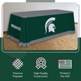 thumbnail image 3 of Green/Gray Michigan State Spartans 6' Table Cloth, 3 of 5