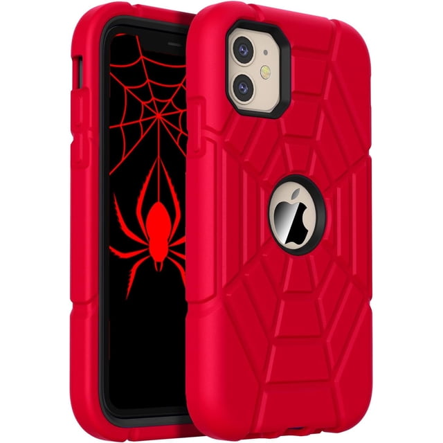 Funda para Celular Grifobes iPhone 11 XR 6.1" Rojo Negro