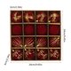 thumbnail image 3 of Decoraciones para fiestas navideñas, bolas colgantes flocadas, decoración navideña para escaparates de centros comerciales, bolas pintadas, colgantes para árboles de Navidad., 3 of 6