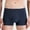 Dark Blue, variant on LYMAYTER Men's Anti-Microbial Boxer Briefs Solid Color Underwear Breathable Comfort Tagless Design