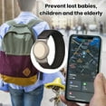 thumbnail image 4 of Tnobhg Kids Wristband Breathable Wear Resistant Adjustable Nylon Watch Band GPS Tracker Holder Protective Case for AirTag, 4 of 8