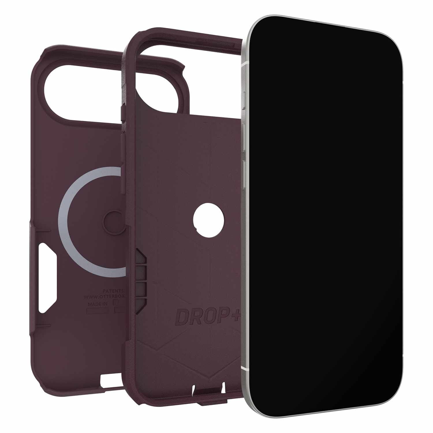 OtterBox Commuter MagSafe Case w/Camera Control Trailhead (Purple) for iPhone 17