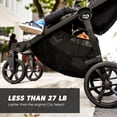 thumbnail image 5 of Baby Jogger City Select 2 Sistema de viaje modular individual a doble, incluye asiento infantil para automóvil City GO 2, pizarra radiante, 5 of 5