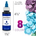 thumbnail image 2 of U.S. Cake Supply 2-ounce Liquid Candy Food Color 8 Bottle Kit with Mixing Wheel, 2 of 7