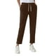 thumbnail image 1 of TaTaai Women's Solid Sweatpants High Waisted Elastic Waist with Drawstring and Pockets Casual Lounge Joggers for Gym Workout Athletic Fitness Non-See-Through Gift, 1 of 7