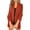 Orange, variant on Manxivoo Womens Blazers Casual Fall Women Fashion Solid Color Open Front Long Elastic Sleeves Suit Loose Blazers Outerwear Coat Blazer for Women 2023 Wine